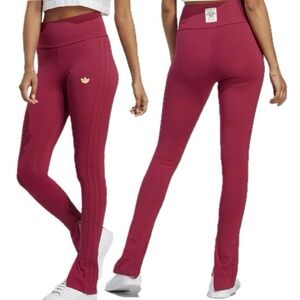 Adidas Originals Class of '72 Leggings Legacy Burgundy NWT Women’s Size Medium
